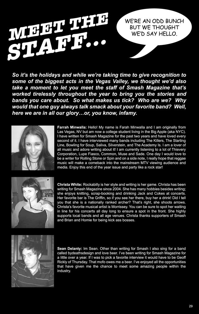 Meet the Staff